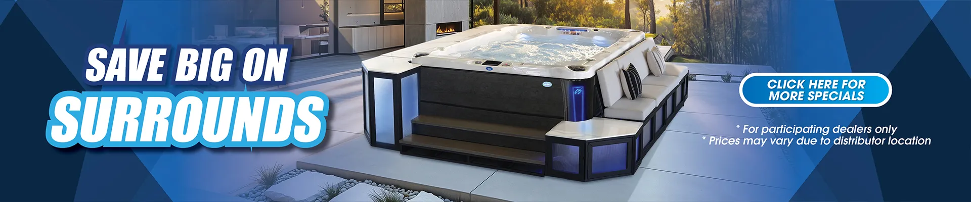 Calspas hot tub being used in a family setting - Victoria