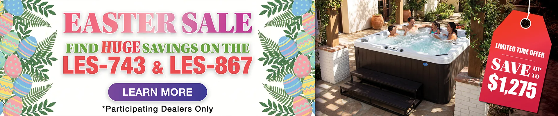 Calspas hot tub being used in a family setting - Victoria